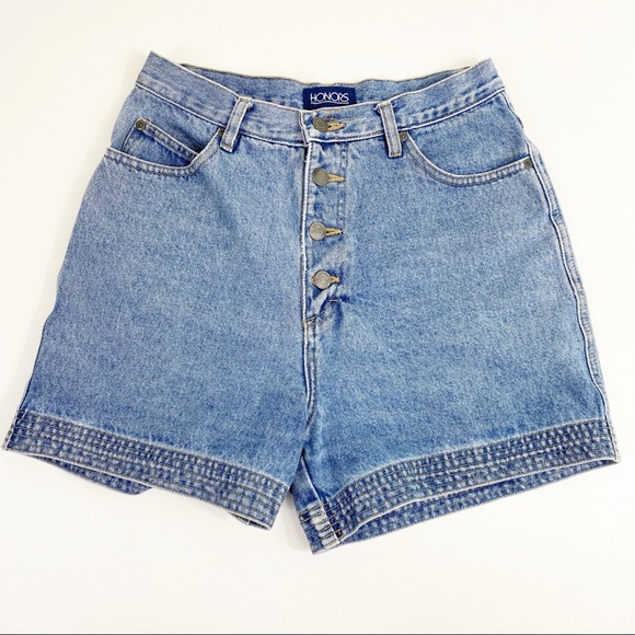 Vintage Honors 1990’s High Waist Shorts - Picture 4 of 6